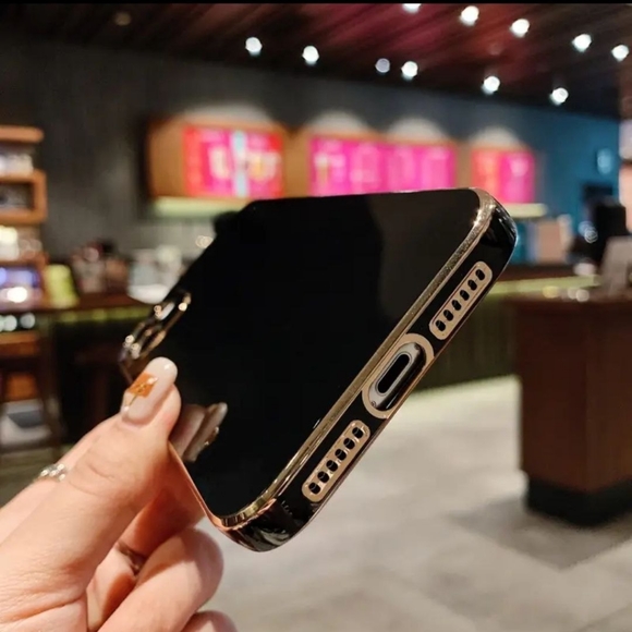 Minimalist Electroplated Case For iPhone 14 Pro Max - WHITE-SALE - Picture 6 of 7